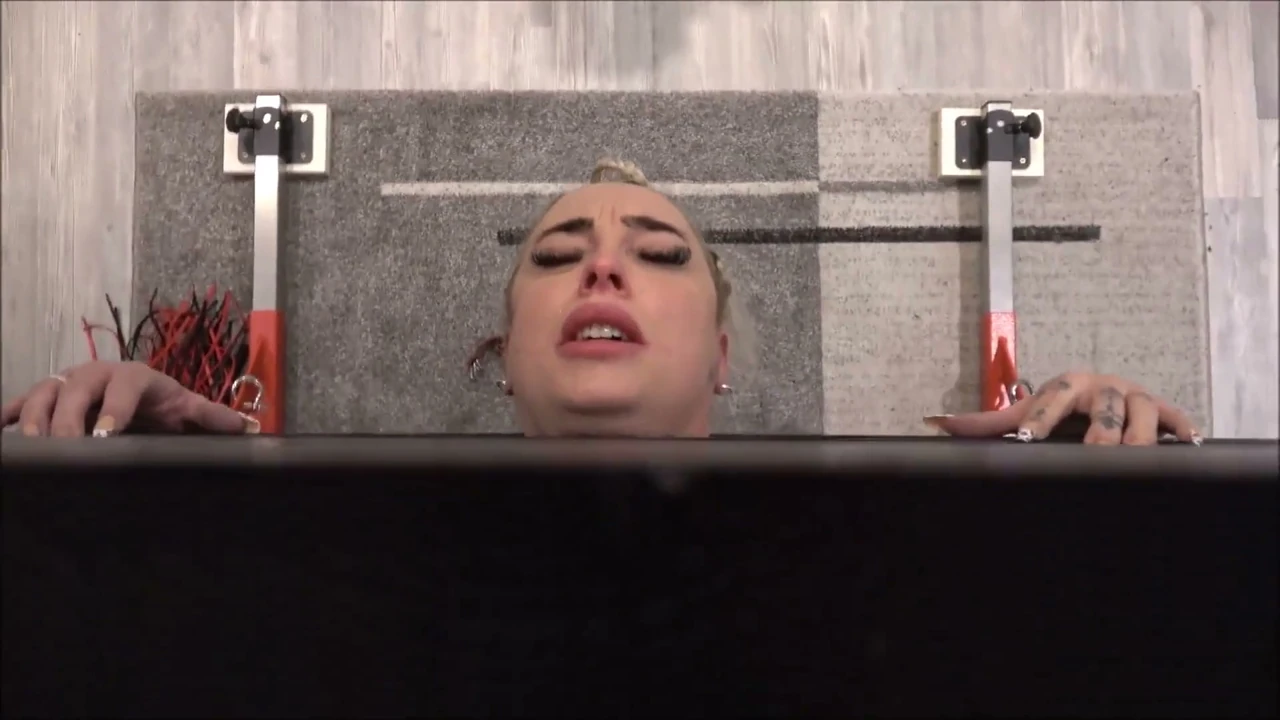 Sex Slave in Pillory Used and Inseminated
