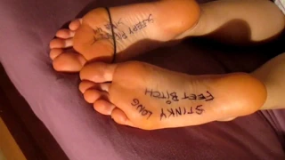 rahatlatıcı ayaklar üzerinde Cum