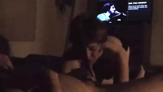 oral seks içinde the karanlık ile cim