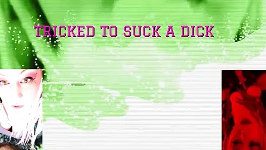 Transeksüel arkadaşlarının yarağını emmek için seni kandırıyor