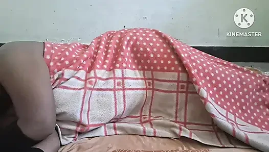 Unboxing girlfriend at night