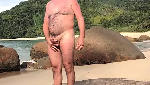 Punheta na Praia 1