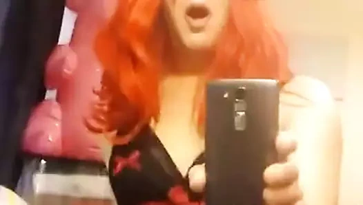 kafa cd oynama ve sürme dildo oku