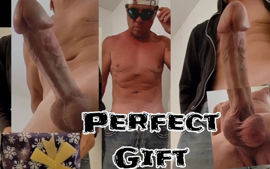 Mükemmel hediye büyük bir yarak ve büyük boşalmalar