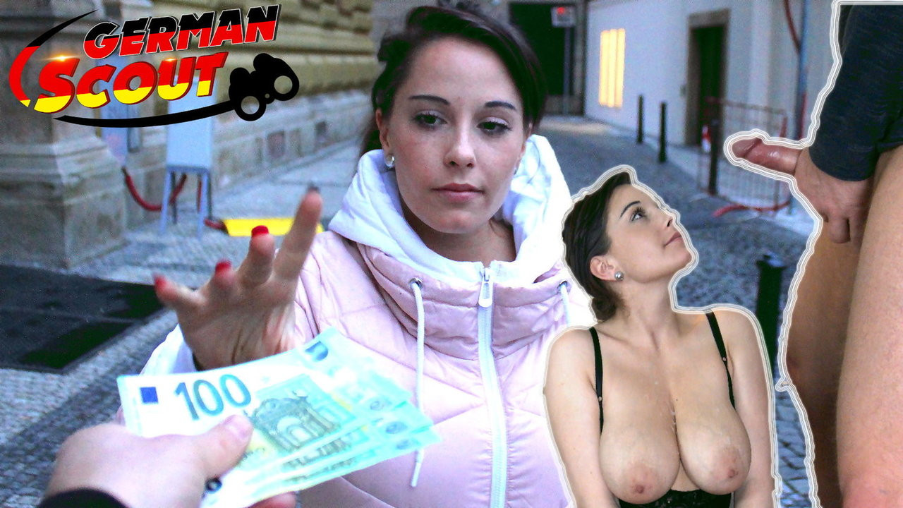 Alman izci - pikap dökümünde büyük doğal göğüsleri genç fuck