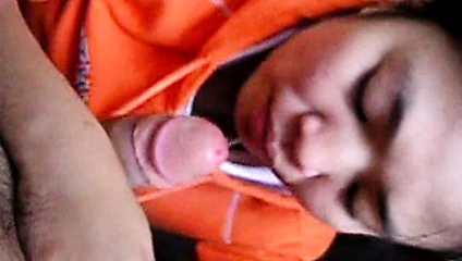 Chinese eş göt yalama ve boşalmak yutma