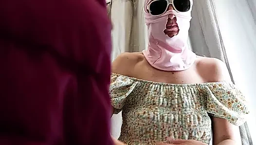 Amateur mom doing yoga naked, hairy pussy, big ass, big tits. Amateur massage with vibrator naked brunette.