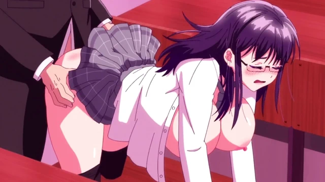 Azgın ve büyük memeli esmer öğretmen okulda sikiliyor - hentai