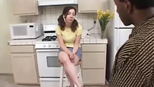 Stp3 sıcak öğrenci iyi bir büyük siyah horoz alır!