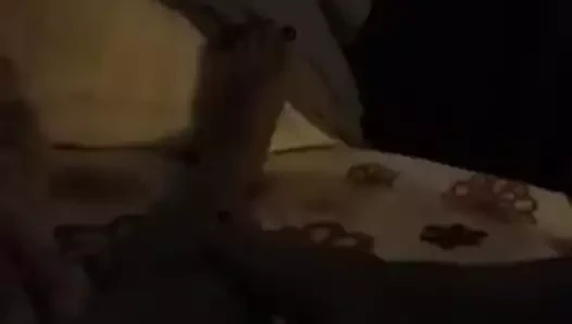 Sıcak yan parçamı emmeden ve becermeden hemen önce