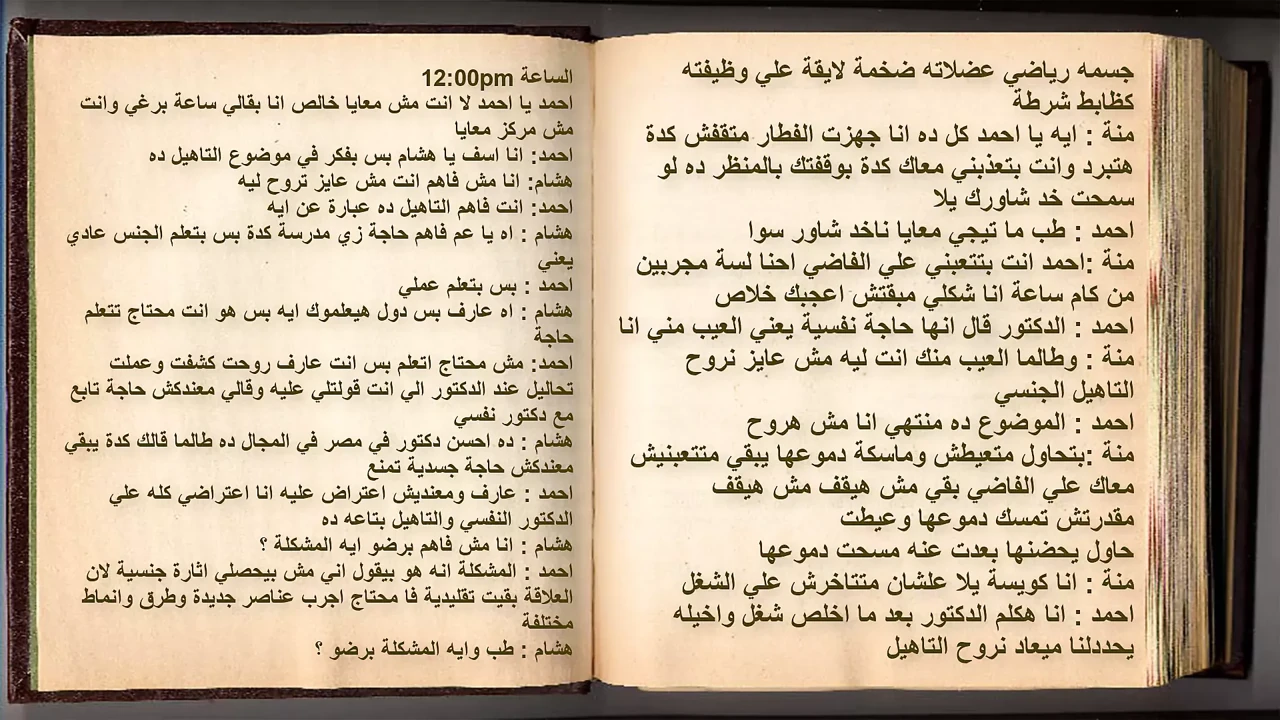 Poveste sexuală despre impotență în arabă, prima parte