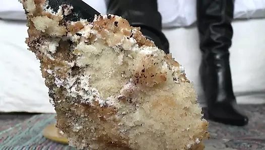 Boot Meal! Ayak tabanlarından pasta yiyor bakış açısı, Lady Victoria Valente