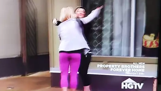 tayt içinde Hgtv whooty ganimet. uygun, sıkı göt