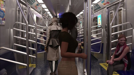 Yeni arkadaşım Chloe ile takılıyorum