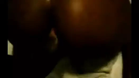 Abanoz siyah çift sahip olan sıcak anal sikme at evde