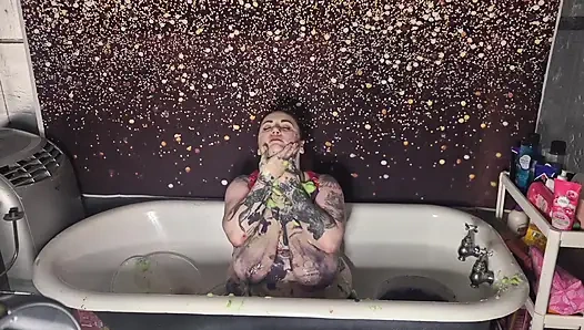 Krem ve gunge eğlencesi!