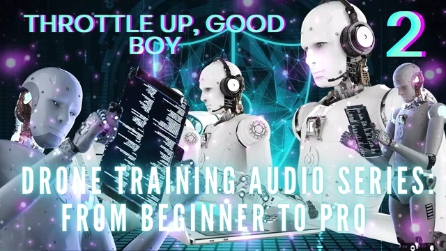 Drone Training Audio Series From Beginner to Pro - Throttle up, Good Boy