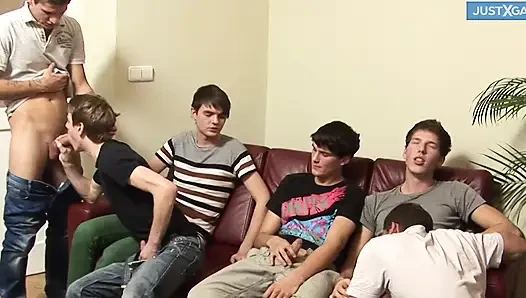 Eşcinsel grup seks partisi - eşcinsel partisi