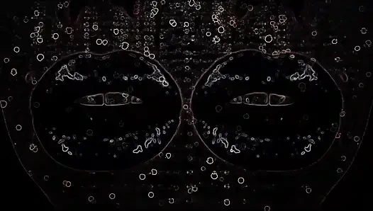 Asmr ve büyüleyici lipnoz! Siyah 31 talimatı içindeki bayan