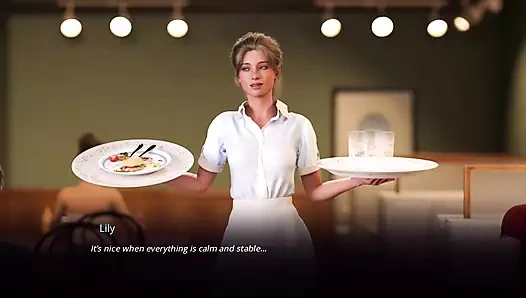 Köylü sürtük dönüşümü 10 Lilly geç vardiyasında çalışmaya başladı ve şehirde yeni bir yer buldu