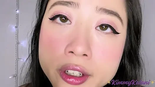 Yüzüme boşalmanı istiyorum -asmr 31 talimatı- kimmy kalani