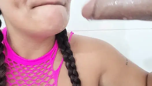 Sentando E Rasgando a Buceta