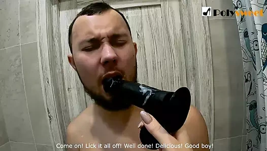 hile karısı aşağılıyor onu aldatmak ile bir büyük siyah dick