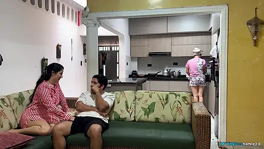 Karımın önünde arkadaşıyla seks yaptım! Fark etmedi bile!