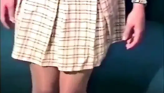 Seksi minyon maskeli şaplak esareti