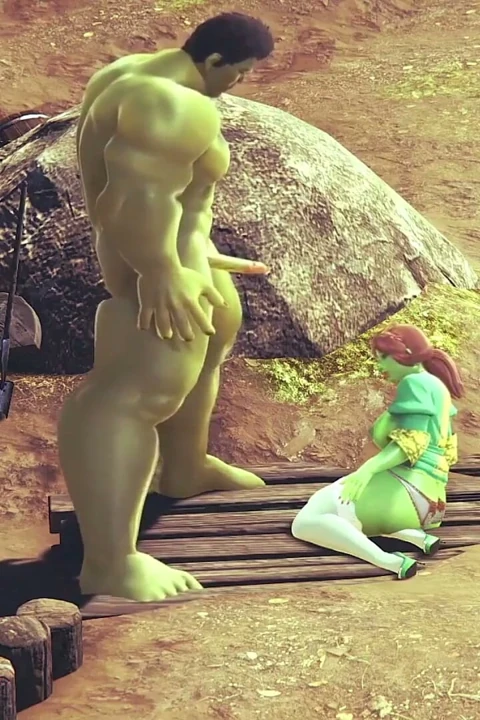 Prenses Fiona Hulk tarafından sikiliyor