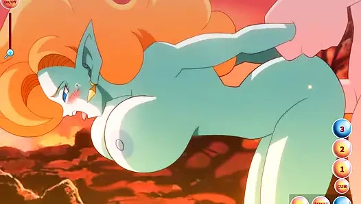 Zangya büyük bir yarağın küçük amını arkadan sikiyor - Kame Paradise 3