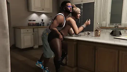 Gta v Amanda Franklin'i Michael'ın evine alıyor (bölüm 2)