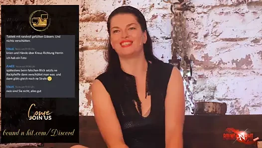 Köle pozisyonları, crossdressing - bnh discord akışı #10