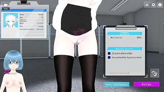 Cinsel yardım departmanını yönetmeye başlayalım! Demo Oyun 2