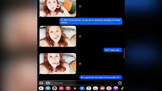 Tombul kızıl saçlı üvey kız kardeş yanlışlıkla üvey erkek kardeşiyle seks yapıyor