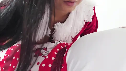 Home Alone Temptation: Hot Stepdaughter Seduces Stepdad in the Bedroom