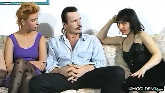 Wilder Dreier mit zwei heissen Frauen
