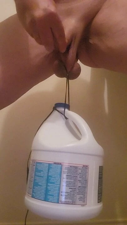 Küçük penis tarafından 20 saniye içinde 2 topallama harap orgam