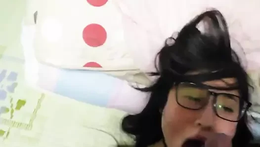 Asya kız oral seks