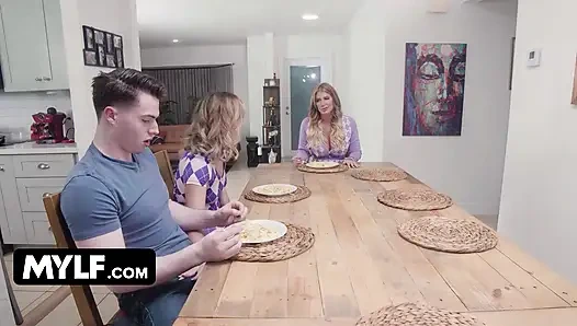 Lolly Dames ve Maxie Mellow ile üst düzey porno aldatmacası komik bir şekilde çıldırıyor