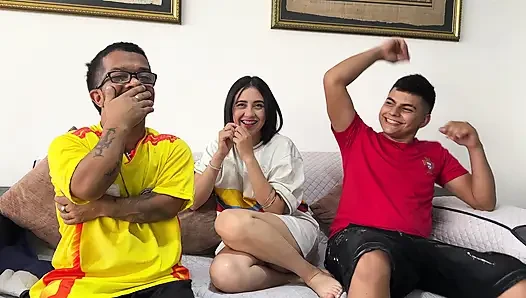 My Best Friend Crying While I His Wife For Losing The Colombia Vs Portugal Match Bet.