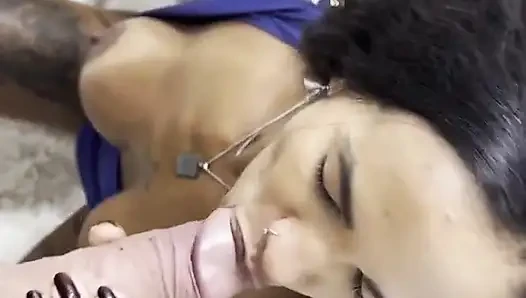 Bakış açısı: büyük rasta ateşli oral seks