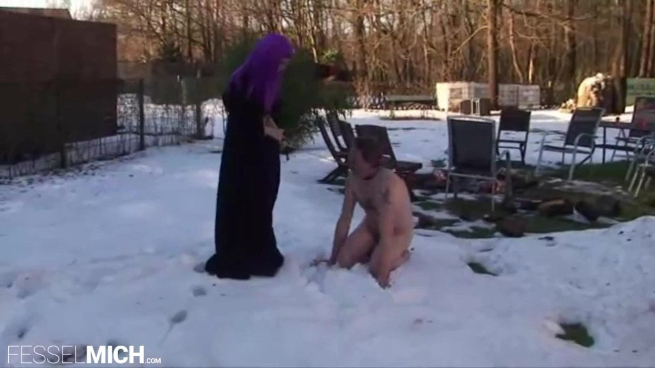 köle ceza ile alman dominatrix içinde fetiş zindan