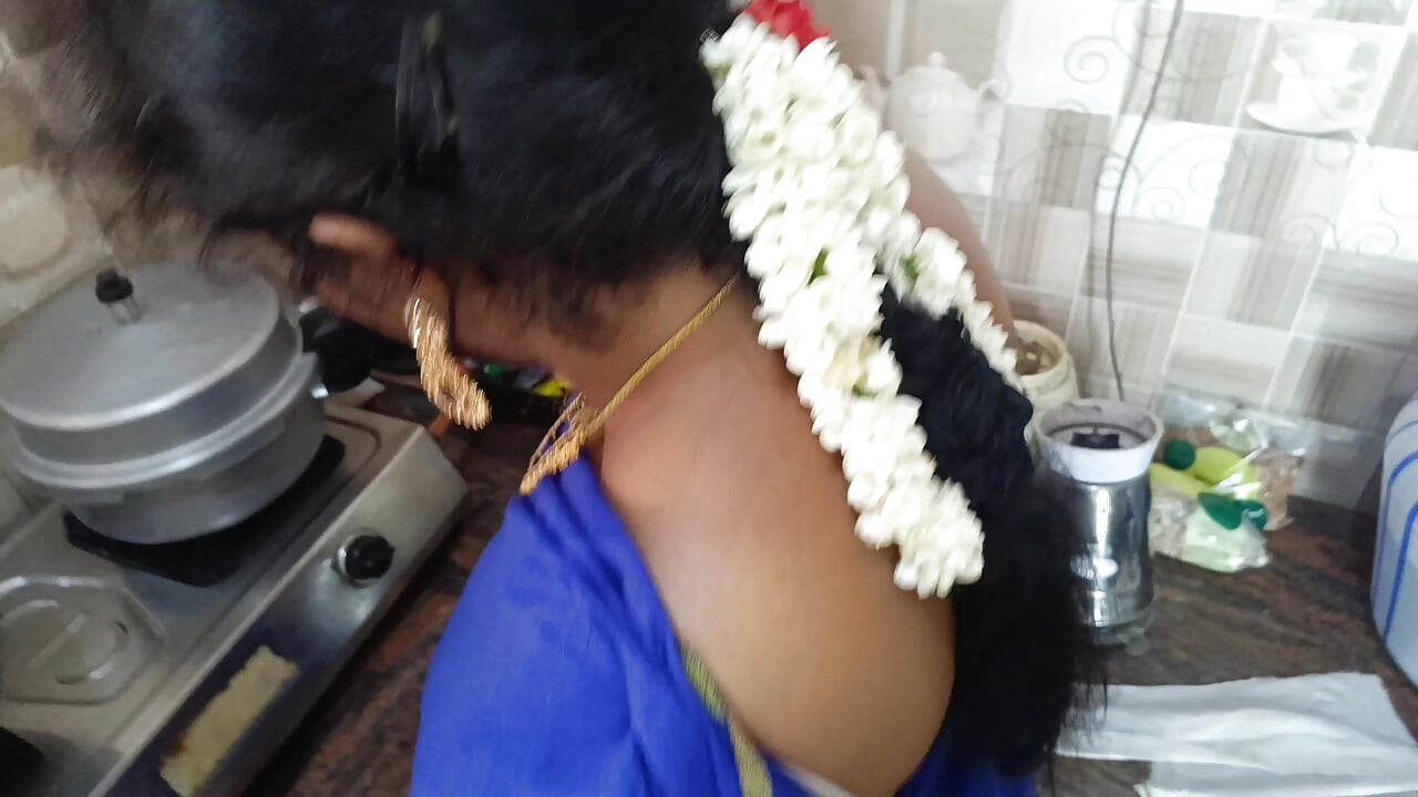 Housewife and maid threesome in kitchen 1