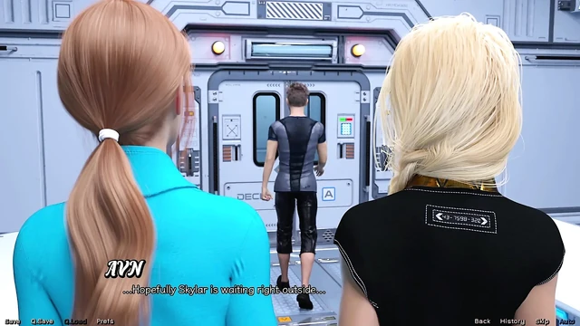 Uzayda mahsur kaldı #01 - tüm güzel kızlarla tanışmak