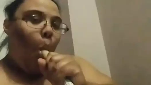 İğrenç acıklı ssbbw domuz