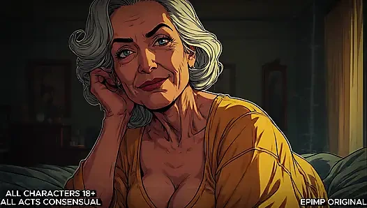 Ateşli erkek inliyor ve ses sesleri için yalvarıyor