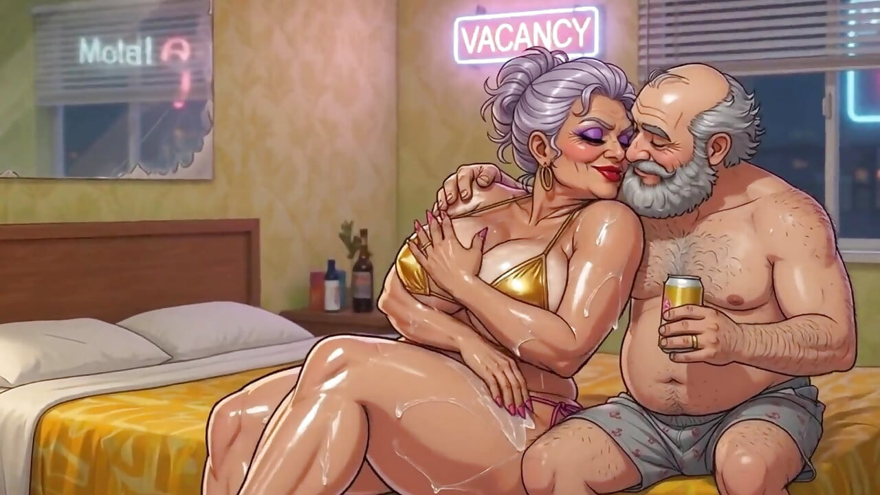 Azgın motel çift animasyonları