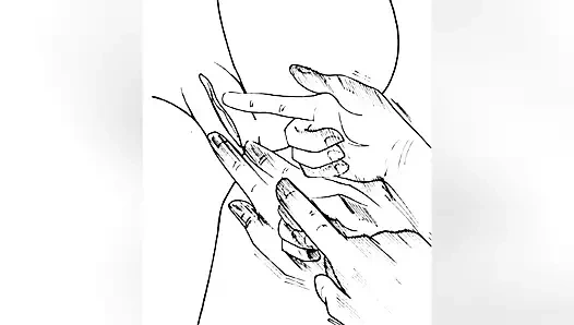 Onu kedi çok iyi becermek için hazırlanıyor - komik