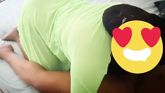 Büyük zenci seviyor